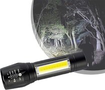 EZMarkt Zaklamp oplaadbaar 2000 lumen - Waterproof - Zeer Fel - Klein - 2 in 1 - led