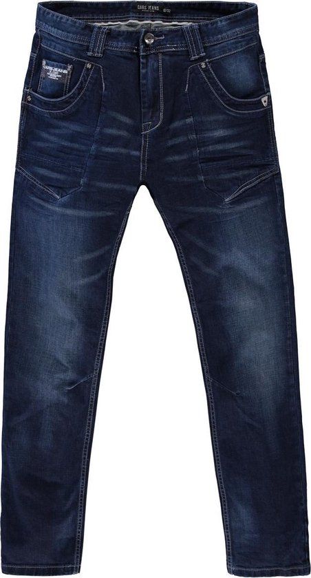 Cars Jeans BEDFORD 601 Regular Comfort Stretch Jeans - Dark Used - Maat 28/34