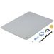 TRU COMPONENTS TC-12494244 ESD-tapis – Gris – 650 x 500 x 2 mm