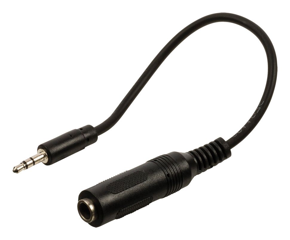 Valueline VLAP22550B02 - Audio adapter - 0.2 m - Zwart