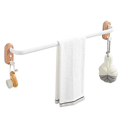 Handdoekstang Zwart 40cm Luxe Handdoekrek 2 Stangen Badkamer