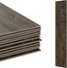 Relaxdays PVC vloer - zelfklevend - 18 stuks - 2,5 m² - houtlook - donkerbruin