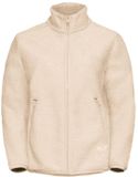 Jack Wolfskin High Curl JKT W Fleece Vrouwen XL Oyster Polyester