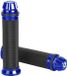 Bol Motor Poignées de guidon universelles 7/8" 22mm CNC Aluminium Poignées de remplacement (Bleu)