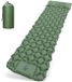 Unyqoos® Tapis de couchage autogonflant ultraléger avec oreiller pour le camping et les aventures en plein air