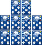 Varta LITHIUM Coin Batterijen CR2016 Blister - 10 x 5 stuks - Voordeelverpakking