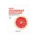 LEBELAGE Masque aux essences de fruits - 12 types Pamplemousse
