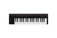 IK Multimedia iRig Keys 2 - universeel inzetbaar MIDI-toetsenbord voor iOS, Android, MAC en PC, 37 aanslaggevoelige mini-toetsen, zwart