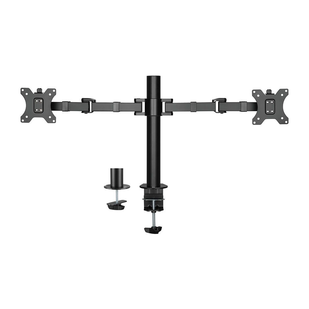 ACT Monitorarm office solid pro - Monitor arm for 2 screens up to 32" - Black