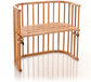 babybay Tobi origineel bed extra geventileerd - kernbeukenhout gëolied