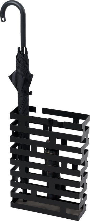 Yamazaki Brick Paraplubak - Zwart - Metaal