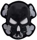 Oxford Skull Knie Sliders Zwart