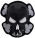 Oxford Skull Knie Sliders Zwart
