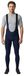 Santini Prime Winter Fietsbroek Blauw 2XL Man