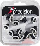 Precision Voetbalnoppen Premier Pro 14 Mm Alu Zwart/wit 12 Stuks