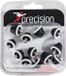 Precision Voetbalnoppen Premier Pro 14 Mm Alu Zwart/wit 12 Stuks