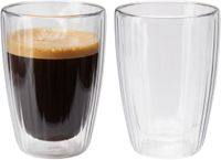 Excellent Houseware Dubbelwandige Koffieglazen - 2 Stuks - 350 ml