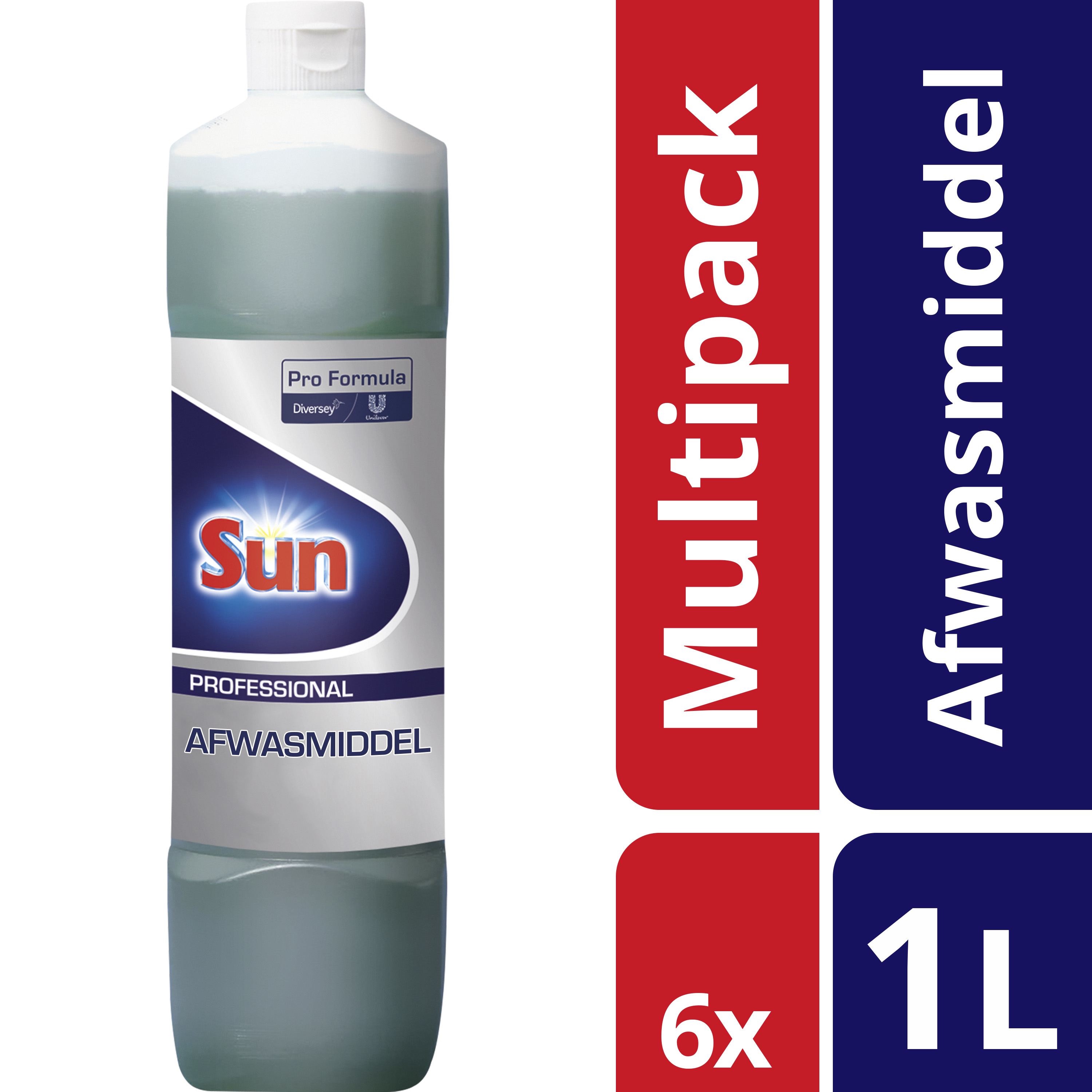 Sun Pro Formula   Doos 6x Handafwasmiddel 1 L