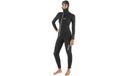 Seac Club Lady Wetsuit van neopreen, 7 mm met geïntegreerde capuchon, Powertex beschermers op schouders, kniebeschermers en billen
