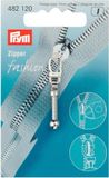PRYM Fashion-Zipper Knots zilverkleurig 482120