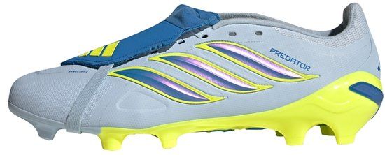 Adidas Performance Predator League Fold-Over Tongue Firm Ground Voetbalschoenen - Unisex - Blauw