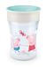 NUK Magic Cup 230 ml, bordure de boisson 360°, disque d'étanchéité en silicone, dès 8 mois, sans BPA, turquoise