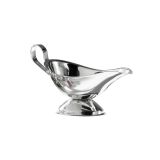 Premier Brands of America Premier Housewares saus van roestvrij staal met schotel, 11 x 22 x 10 cm, zilver, 226,8 g
