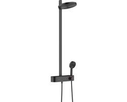 Hansgrohe Pulsify Showerpipe 26cm 2jet Eco - Mat Zwart