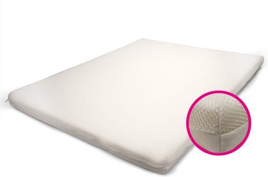 ABZ Airflow Pro Boxmatras - 75x95 cm - Wit - Babymatras