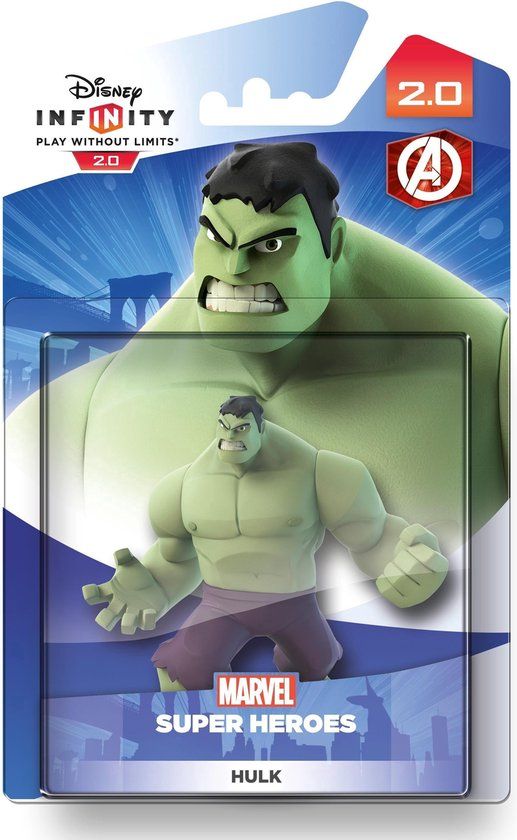 Disney Infinity 2.0 Marvel - The Hulk Figurine - Nintendo Wii U, PlayStation 4, PlayStation 3, Xbox One, Xbox 360