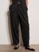 APRICOT APRIT GmbH Ballonbroek met brede pijpen en krijtstreep Dark Grey