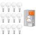 Ledvance 12 x LED Smart+ Tropfen 4,9W = 40W E14 matt 470lm Tunable White 2700K-6500K Dimmbar App Google Alexa WiFi