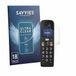 Savvies Screenprotector voor Panasonic KX-TGU130 - Folie Beschermfolie transparant 18 Stuks