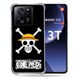 Cokitec Xiaomi 13T / 13T Pro Manga One Piece Doodshoofd Housse renforcée