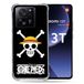 Cokitec Xiaomi 13T / 13T Pro Manga One Piece Doodshoofd Housse renforcée
