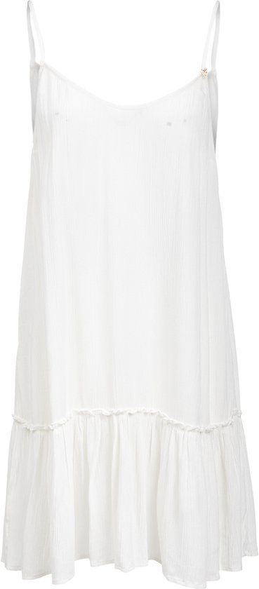 Brunotti Nami Jurkje Snow Dames 100% Viscose Mouwloos Ronde Hals A-lijn Casual Lente/Zomer XXL