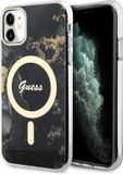 Guess Golden Marble Back Case for Apple iPhone 11 - Black