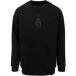 Merchcode Sweatshirt 'K Heart' rood / zwart / wit