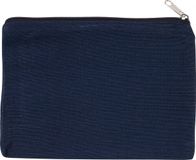 Kimood Tas Heren One Size Midnight Blue Jute/Katoen