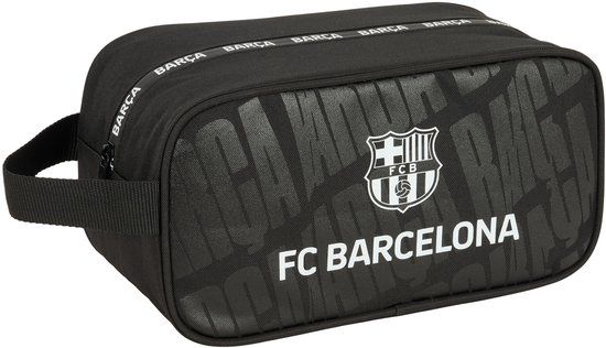 FC Barcelona Schoenen-/Toilettas - Zwart - Polyester