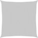 Ice Star Voile d'ombrage Voile de parasol gris clair 5x5 m 100% Polyester Oxford