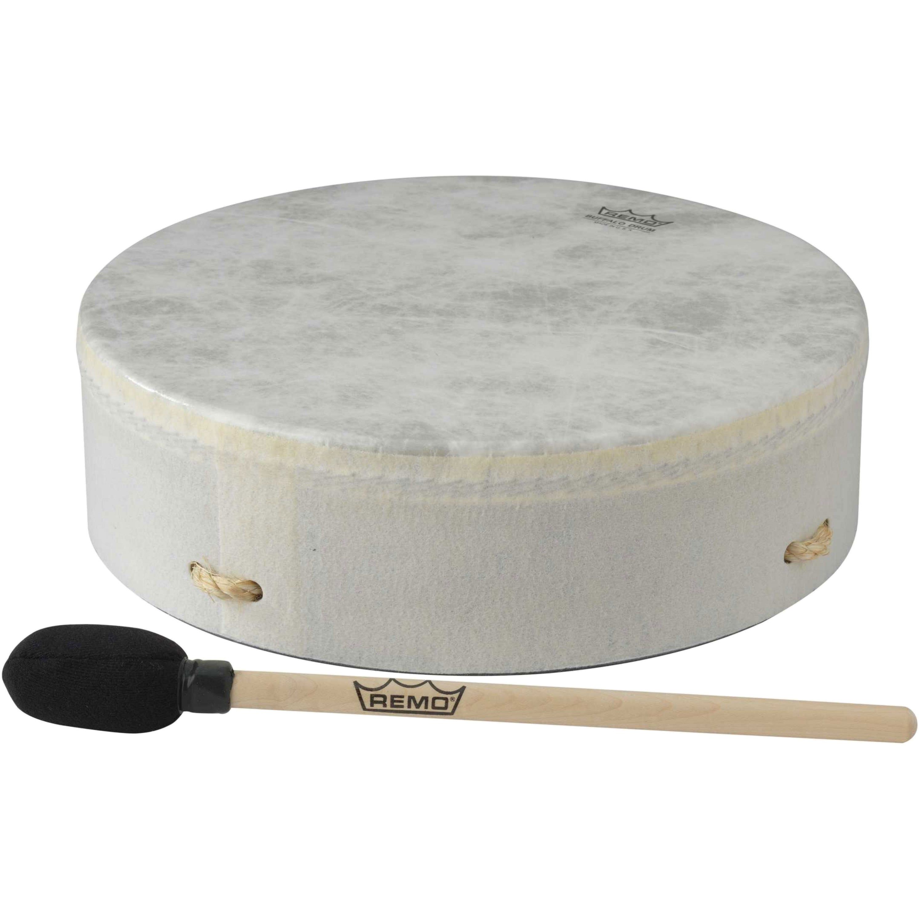 Remo Buffalo Drum Standard 12 inch handtrommel met mallet