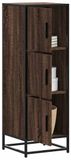 vidaXL Hoge kast, bruin, eikenlook, 35,5 x 35 x 106,5 cm