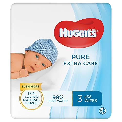 Huggies billendoekjes Pure Extra Care, 672 doekjes (56 x 12 verpakkingen)