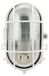 Lampe de hublot ovale d'extérieur - E27 - Ip44 - 60 W - Blanc