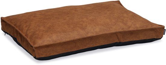 Beeztees Lua - Orthopedisch Hondenkussen - Cognac - 100x70x9 cm