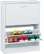 Merkloos Relaxdays schoenenkast - 79 x 60 x 24 cm - voor 12 paar - 2 kleppen - wit