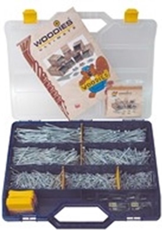 Woodies Ultimate Woodies 61999005 1200-delige Torx Schroeven in assortimentskoffer