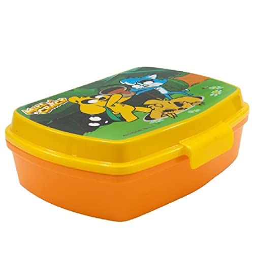 ALMACENESADAN Mike Crack Lunchbox - Rectangular - Multicolor - Reusable - BPA-free