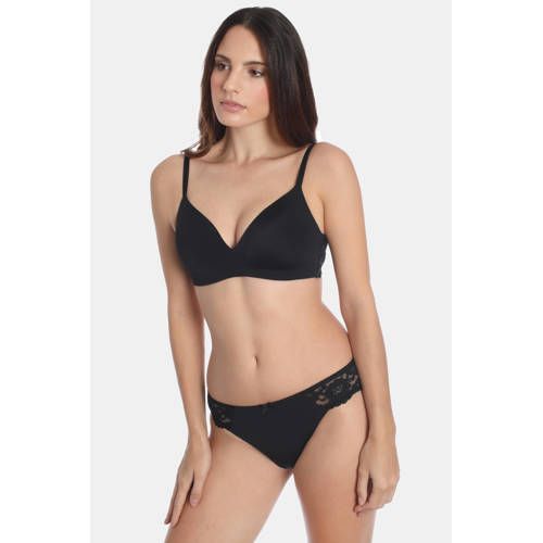 Sassa Mode Classic Lace Voorgevormde BH Zonder Beugel - Zwart